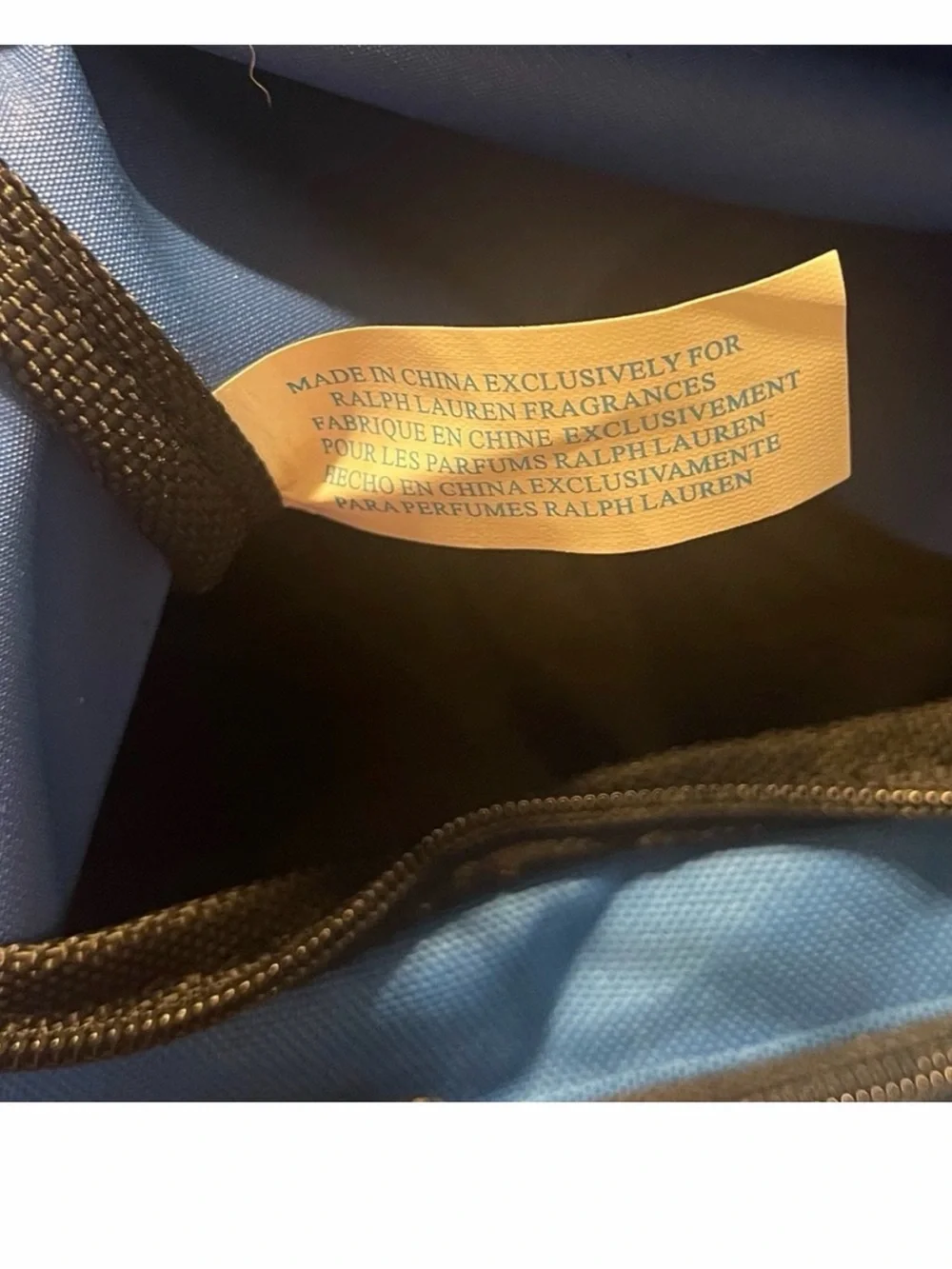 Ralph Lauren Duffle Bag Blue